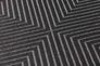 Non-Woven Wallpaper Graphic Rhombuses black grey Gloss 2
