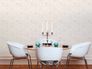 Non-Woven Wallpaper Leaves Fern cream white grey Gloss 4