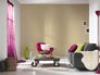 Non-Woven Wallpaper Uni Textile Look gold Gloss 36932-7 3