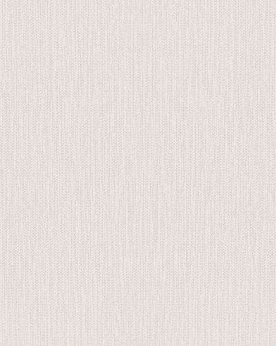 Non-Woven Wallpaper knitting cream white metallic 31308