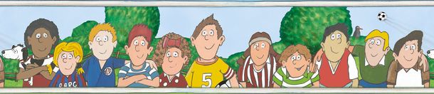 Kids Border Football Field green Jonas Koetz 46512
