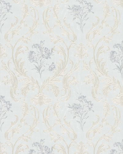Image Non-Woven Wallpaper  Floral grey gold 30604