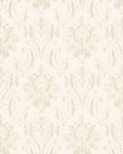 Image Non-Woven Wallpaper Ornament Floral cream beige 30626