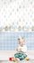 Kids Border indiana bunnies white blue Babylandia 005496 2