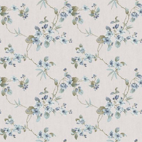 Picture Vinyl Wallpaper Flower Tendril 007802