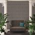 room example Vinyl Wallpaper Versace Home 4 Circles 370495 4