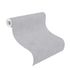 Non-Woven Wallpaper Circles silver Gloss Rasch 530520 2