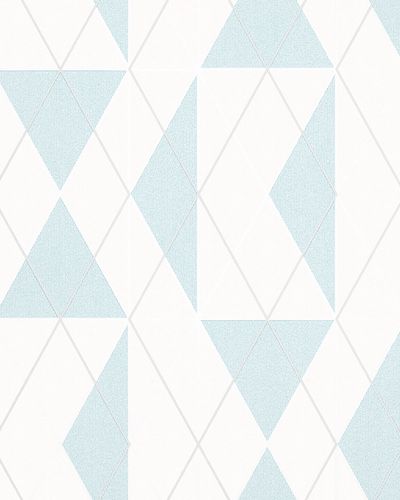 Image Non-Woven Wallpaper Triangles Gloss Novamur 6737-80