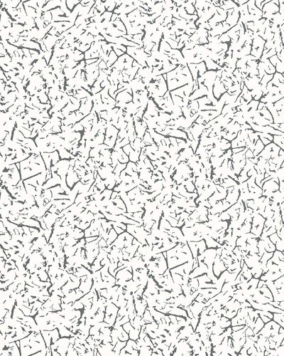 Non-Woven Wallpaper Cracks white white Gloss 6744-40