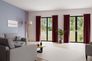 Loop Curtain Galdin plain dimming bordeaux 5951-81 11