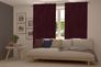 Loop Curtain Galdin plain dimming bordeaux 5951-81 12