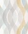 Picture Vinyl Wallpaper Waves GranDeco PP3701 1