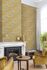 Vinyl Wallpaper Palm Leaves yellow grey metallic MY2001 2