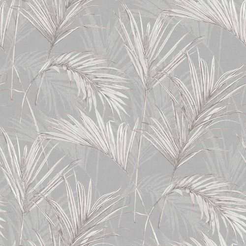 Image Vinyl Wallpaper Palm Leaves metallic MY2006