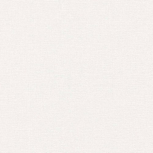 non-woven wallpaper structured design white 36713-2