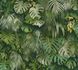 Non-Woven Jungle Leaves green 37280-2 1