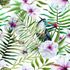 Photo Wallpaper Digital Floral Toucan white DD116611 1