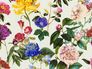 Non-Woven Wallpaper Jette Flowers cream green 37336-1  1