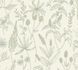 Non-Woven Wallpaper Jette Leaves white green 37363-5 1
