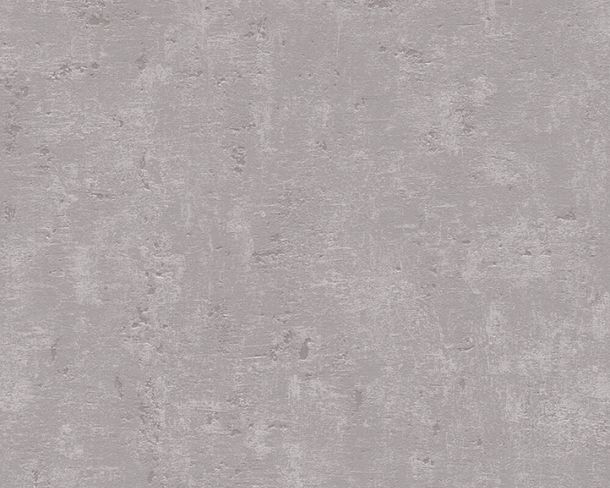 Non-Woven Wallpaper Plaster Look grey Gloss 2307-13