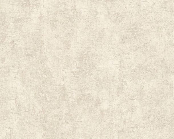 Non-Woven Wallpaper Plaster Look beige grey 2307-44