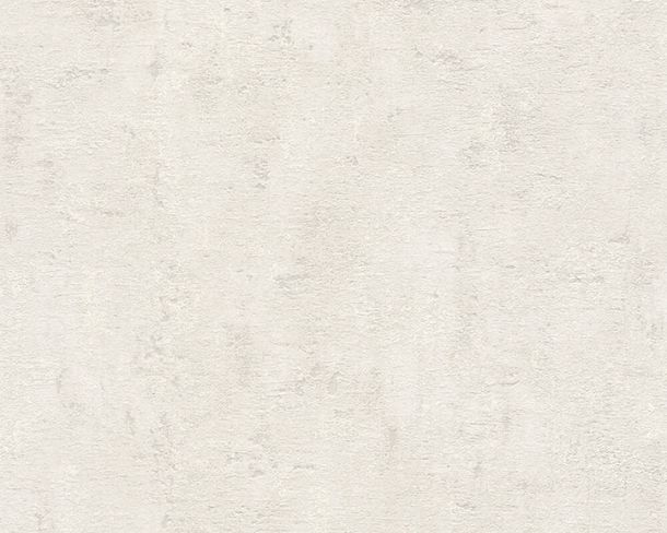 Non-Woven Wallpaper Plaster white grey Gloss 2307-51