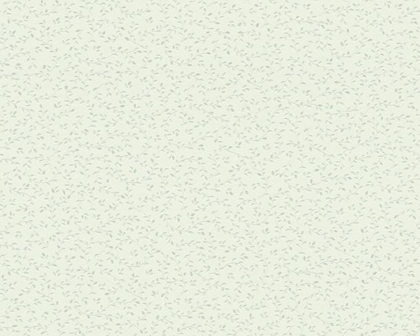 Non-Woven Wallpaper Leaves Floral green Glitter 37265-3