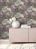 Non-woven wallpaper blossoms green grey purple 37392-1 4