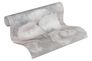 Non-woven wallpaper blossoms grey white purple 37392-3 2
