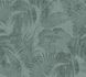 Non-woven wallpaper leaves green black 37396-3 1