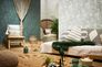 Non-woven wallpaper leaves cream green 37396-4 8