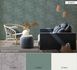 Non-woven wallpaper blossom twigs green cream 37397-3 6
