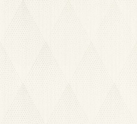 Non-woven wallpaper graphicale rhombuses grey37419-2