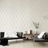 Non-woven wallpaper graphicale rhombuses grey37419-2 5