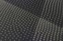 Non-woven wallpaper graphicale rhombuses black 37419-3 3