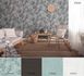 Non-woven wallpaper blossom tendrils grey white 37420-1 6
