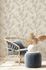 Non-woven wallpaper blossom tendrils cream white 37420-2 4