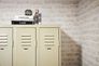 Non-woven wallpaper stone wall creambeige grey 37422-1 6
