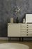 Non-woven wallpaper graphic bluegrey gold glossy 37424-5 5