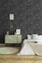 Non-woven wallpaper plain with structure anthracite 37425-6 4
