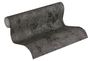 Non-woven wallpaper plain with structure anthracite 37425-6 2