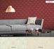 Non-woven wallpaper art deco red gold metallic 37427-4 6
