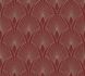 Non-woven wallpaper art deco red gold metallic 37427-4 1