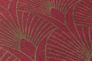 Non-woven wallpaper art deco red gold metallic 37427-4 3