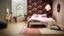 Non-woven wallpaper plain mottled pink beige 37430-1 6