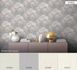Non-woven wallpaper plain mottled lightgreypurple 37430-7 6