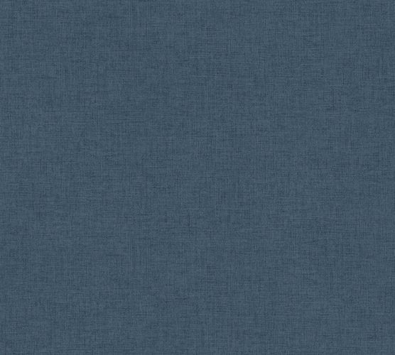 Non-woven wallpaper mottled plain blue 37431-5