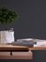 Non-woven wallpaper plain dark grey 3744-55 5