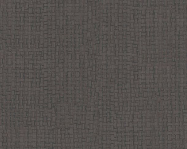 Non-woven wallpaper bast abstract taupe black 37368-5