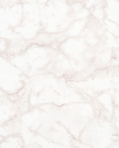 Non-woven Wallpaper Marble Look white pink 31738